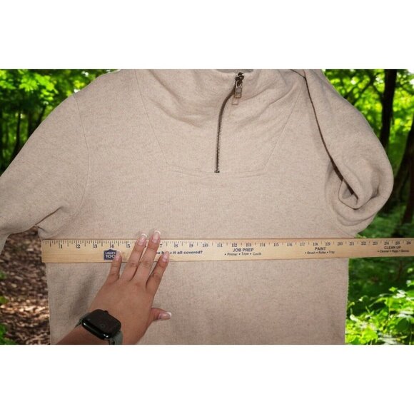 Patagonia Worn Wear Recycled Wool Blend 1/4 Zip Pullover - Size M - Picture 8 of 16